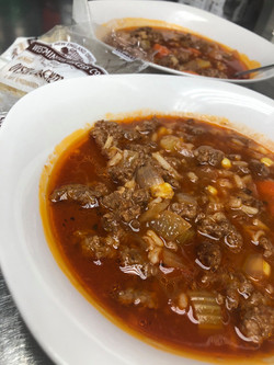 Meatball and Vegetables Soup